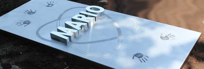 grafmonumenten Zeewolde - RVS grafmonument strak - eenvoudig grafmonumenten Zeewolde - RVS grafmonument strak - eenvoudig